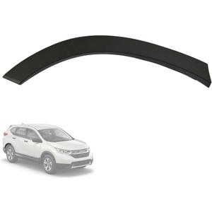 Rear Right Wheel Arch Molding Trim Compatible with Honda CR-V 2017 2018 2019 2020 2021 2022 Replace 74413TLAA01 74413-TLA-A01 Wheel Arch Trim Cover Rear Passenger Side Black