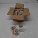 Otis Classic Small Glass Jars with Lids  Set of 12 Mini Glass Bottles with Corks for Halloween Decorations Fall Dcor Wedding & Party Favors, Halloween DIY Crafts, Potions, Spices & Candy, 3.4 oz