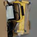 21000 Lumen Work Lights with Stand, 3 Adjustable Head LED Work Light, with Adjustable and Foldable Tripod Stand, Waterproof Lamp with Individual Switch with 6500 Kelvin Color (3-Head-Yellow)