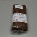 Blue Needles Set of 6 Hemstitch Linen Napkins 100% Cotton Nut Brown Cloth Dinner Napkins 18x18 inches, Soft, Reusable, Absorbent, Washable, Ideal for Spring Summer Easter Event, Parties & Everyday Use