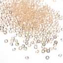 PATIKIL 5000 Pieces Transparent Diamond Crystal 4.5mm Acrylic Wedding Diamonds Table Scatter Confetti Vase Fillers Gems for Table Centerpiece Bridal Shower Party, Champagne