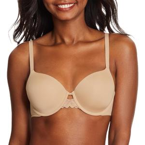 Maidenform womens One Fab Fit Underwire Bra, Microfiber T-shirt Bra, Convertible (Retired Colors) (36D, Paris Nude) Maidenform womens One Fab Fit Underwire Bra, Microfiber T-shirt Bra, Convertible (Retired Colors) (36D, Paris Nude)