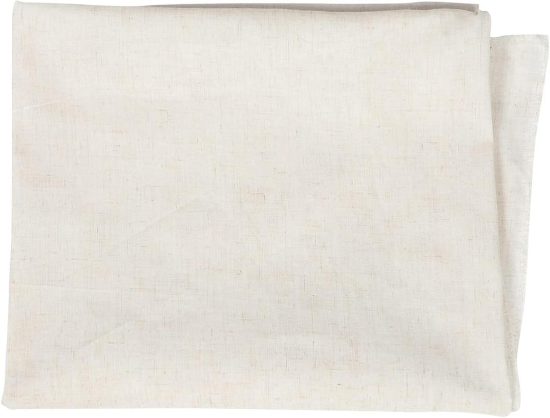 Uonlytech Lamp Shade Linen Pre-cut Round Craft Diy Making Cover Lampshade Material Fabric Floor Styrene Light Shade Cloth Desks White for Re Replacement Lamp Lamp Shades