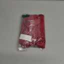 GRACE KARIN Women's Long Sleeve Satin Blouse,Mock Neck Work Silk Shirts,Dressy Tops for Business Casual Office (Medium, Wine Red)