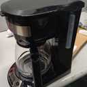 Hamilton Beach 12 Cup Programmable Drip Coffee Maker Machine, Regular & Bold Brew Options, Auto Pause and Pour, Glass Carafe, Black with Stainless Accents (46299J)