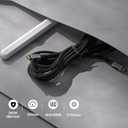 6.6FT USBC 3.2 Gen 2 Cable Compatible with Thunderbolt 3 Cable,USB C to USB C 20Gbps Data Transfer,USB Type C PD3.1 240W Fast Charging,USB C 4K@120Hz Video for Monitor,Display,SSD,Dock.