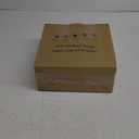 Brightever LED Outdoor String Lights 100FT Patio Lights with 52 Shatterproof ST38 Vintage Edison Bulbs, Outside Hanging Light Waterproof for Porch, Deck, Garden, Backyard, Balcony, Dimmable 2700K (100FT-Warm White, Black Wire)