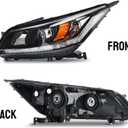 Headlights Assembly LH+RH Replacement for Honda Accord 2013-2015