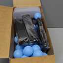 Vinsot 6 Sets Baby Shower Games Bridal Funniest Baby Shower Play, Interactive Shaking Balls for Boy or Girl, Table Tennis Twerk Game (Blue)