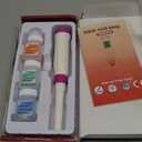 pH Meter Food Digital Electronic pH Tester for Fermentation 3*50ml pH Buffer Calibration Solution Kits Hot Sauce Food Tester Probe for Cheese Sourdough pH Temperature pH Test Strips for Acidity