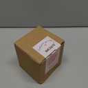 JMCRATE Coffee Mug Espresso Cup 10oz Ceramic Coffee Mugs Porcelain Coffee Cup HandPainted Striped Art Multiple Use for Kitchen, DiningBrown