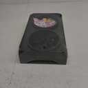 COMESOON Elevated Dog Bowls, 4 Height Adjustable Raised Bowl Stand with 2 Thick 50oz Stainless Steel Food Bowls Non-Slip Feeder Adjusts to 3.7'', 9.2'', 10.75'', 12.36'' Black, (DB-W01) (8" for Medium Dogs)