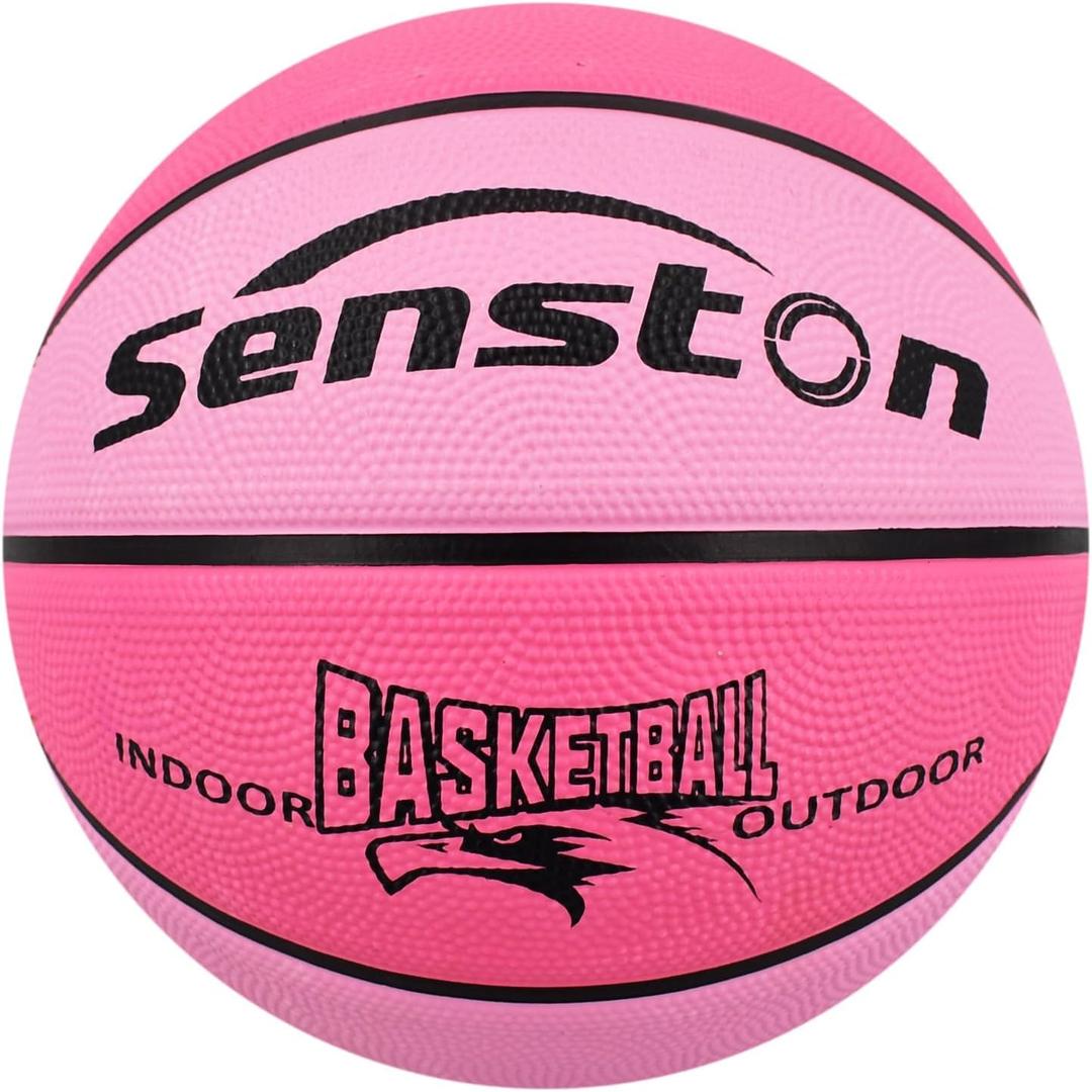 Senston Basketball Size 5 for Training, Beginner Basketball 27.5" for Indoor and Outdoor Use