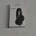 Sony ZX Series Wired On-Ear Headphones, Black MDR-ZX110