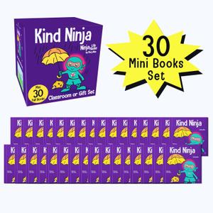Kind Ninja Mini Books Classroom or Party Gift Set (30 Mini Books) (Paperback)