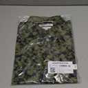 Amazon Essentials Mens Slim-Fit Short-Sleeve Two-Pocket Utility Shirt (Medium Tall, Green Camo Print)