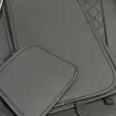 Car Back Seat Covers,Rear Seat Covers,Universal Fit for Most Cars,SUV,Sedans and Pick-up Trucks,Automotive Faux Leather Vehicle Cushion Covers(Rear Seat Covers,Black)