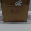 KULEDM Handmade Wooden Decorative Bowl for Home Decor, Round Coffee Table bowl for Living Room Decor, Coffee Table Kitchen room or Farmhouse decoration, Grey, 10" Diameter x 3.5" Height