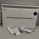 Space Heater, Quiet Convection Panel Heater for Indoor Use, Wall Mounted or Standing Electric Heater with Thermostat, 1500W, Remote Control, 12H Timer & Tip-Over Protection for Large Room (White)