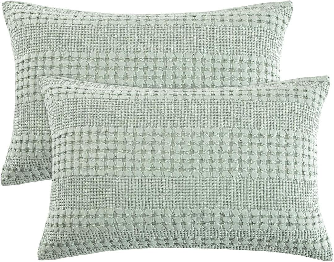 Pacific Coast Goose Feather and Down Bed Pillows Standard Size Set of 2, Hotel Pillow for Sleeping, Downproof, Soft, Fluffy, 100% Cotton Shell