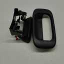 Tailgate Handle Latch and Bezel Trim with Rod Clips Replacement for 1999-2007 Chevy Chevrolet Silverado and GMC Sierra 1500 2500 3500 Replaces# 15997911, 15228539, 15228541, 15228540