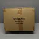 EASELAND King Size Mattress Pad Pillow Top Mattress Cover Quilted Fitted Mattress Protector Cotton 8-21" Deep Pocket Cooling Topper (78x80 Inches, White)