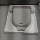 bella Flip-n-Store Waffle Maker with EverGood Ceramic Nonstick Coating, Fits-anywhere Kitchenware, Power Indicator Light, Cool Touch Handle & Cord Wrap, 7 Wide & 1" Deep Plates, 1000 Watt, Oatmilk