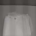 LiBa Waterproof Plastic Shower Curtain - Bathroom Shower Curtain Premium PEVA Non-Toxic with Rust Proof Grommets Frosted 8G Bathroom Accessories 36x72 - Frosted