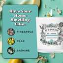 Pet-Pourri Pawsitively Fresh Pet Odor Deodorizer Candle, Burns Up to 45 Hours, Aromatherapy & Air Freshener with Essential Oils, Plant Based Ingredients & Wax, Vet Approved, Jasmine Pear Scent