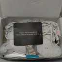 Paruu P10 Hands-Free Breast Pump Wearable, 338mmHg Strong Suction, Low Noise, 4 Modes & 9 Levels, Electric Breast Pump Portable, Smart Display, 19/ 21/ 24/ 28mm Insert/ Flange, 2 Pack (White)