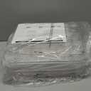 Delamu 2-Tier Under Sink Organizers and Storage, Multi-Purpose Stackable Bathroom Cabinet organizers, Pull Out Kitchen Pantry Organization and Storage with Dividers(2 Pack, Clear)