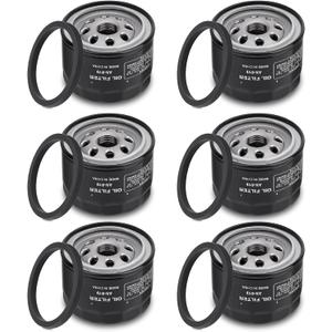 6 Pack 49065-0721 Oil Filter 49065-7007 for Kawasaki FR691V FR730V FR651V FR600V FX600V FX730V FS691V FS651V FR651V 4 Cycle Engine