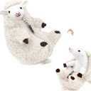 AGRIMONY Cute Shaved Sheep Stuffed Animals,Small Plushies Kawaii Lamb Plush Toys, Easter Valentines Mothers Day Birthday Christmas Funny Gifts Sheep Decor for Kids Girls Boys Teens Women