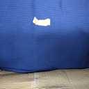 2 Pcs Chaise Lounge Cushions Outdoor, 72x 21x 3 Inch Waterproof & Fade-Resistant Lounge Chair Cushion, Outdoor Chaise Cushion with Ties for Lawn, Patio, Pool & Beach, Navy Blue