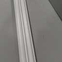 36" Kerf Slide-in Double Bulb Seal Weatherstrip Door Bottom Durable Seal for Energy Efficiency & Draft Protection (White)