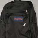 JanSport Laptop Backpack - Computer Bag with 2 Compartments, Ergonomic Shoulder Straps, 15" Laptop Sleeve, Haul Handle - Black (One Size)