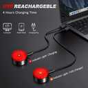 Ascher USB Rechargeable LED Bike Tail Lights 2 Pack, Bright Bicycle Cycling Rear Light, 4 Light Mode Options Safety Bike Light for Adults Kids Men Women Road Mountain(2 USB Cables Included)