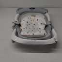 MoreFeel Collapsible Baby Bathtub for Newborn with Thermometer & 1 Hooded Towel & 1 Soft Floating Cushion,Portable Travel Bathtub with Drain Hole, Durable Foldable Baby Tubs for Infants to Toddler (Grey)