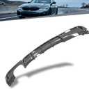 Rear Diffuser Compatible with 2012-2018 FIT BMW 3 Series F30 Sedan M Sport Bumper Only, Carbon Fiber Look (Hydro-Dip) PP Lower Valence, Left-Side Twin Exhaust Cutout (328i 330i Spec)
