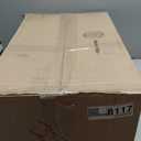 SPORT BEATS Stadium Seats with Back Support Bleacher Chairs with Back and Cushion Thick Padded Bleacher Seats Includes Shoulder Strap (Black)