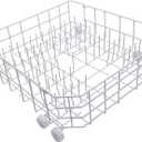 WD28X31819 WD28X10284 Lower Dishwasher Rack Replacement Compatible With GE Kenmore Dishwasher Rack Assembly ADW1100N10WW Replaces WD28M65 WD28X10001 WD28X10054 WD28X10213 WD28X10335 WD28X305