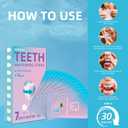 Teeth Whitening Strips Enamel Safe - 14 Treatments, Gently Remove Coffee, No Sensitivity, Mint Fresh Breath, Vegan & Cruelty Free