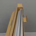 Commercial Quality Baking Sheet Pan Set, Natural Aluminum Cookie Sheet, Umite Chef Warp Resistant Baker's Half Sheet Pan, Large Thick Cookie Tray Pans for Baking, Roasting(2 Pack, 18X13In)