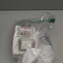 Hodao Christmas Gingerbread Man Train Figurines - Cute Indoor Holiday Decorations for Tabletop, Fireplace, or Centerpiece - Perfect Winter Christmas Decor and Gift (7.5" L Brown)