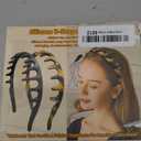 Silicone Headbands for Women Non Slip Comb Headband with Teeth Non-Crackable Hair bands for Women's Hair Fashion Accessories (Black 1PC)