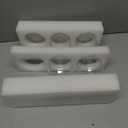 KOSKIMER Glass Laundry Detergent Dispenser Set, Liquid Detergent Containers, Scent Booster & Bleach Dispenser for Laundry Room (2 Bottles & Jar)