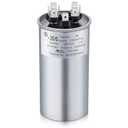 Frienda 35+5 MFD 35/5 uf 6% 370V or 440V VAC Dual Run Round Capacitor, 35 5 Start Capacitor for AC Air Conditioning Unit, Condenser Straight Cool or Heat Pump