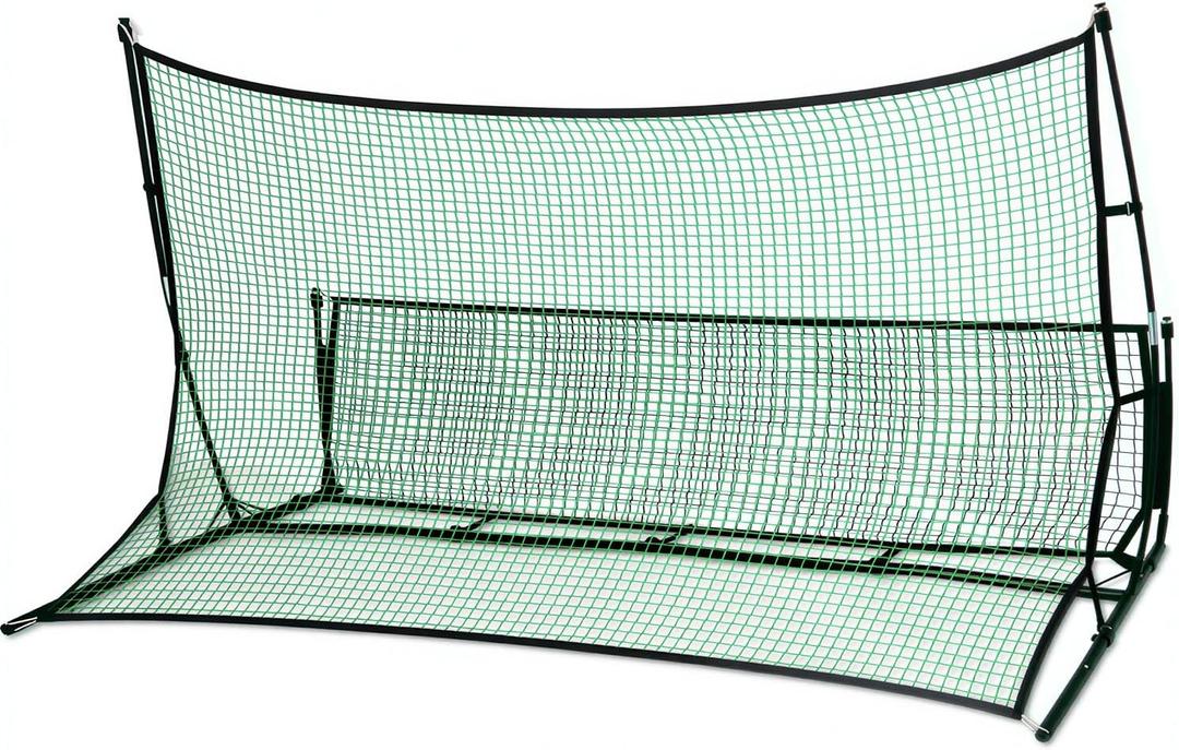 Soccer Rebounder Net 7x4x3 FT Passing Volley Drills