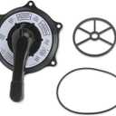 SPX0710XBA17 Key Cover and Handle Assembly Compatible with Hayward SP0710 SP0710X SP0711 SP0712 1-1/2" Vari-Flo Multiport Valves