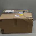 TUTOTAK Narrow Bookshelf, 8Tier Bookcase, Spine Book Shelf for Small Space, Corner Standing Shelf for Living Room, Office, Study, Entryway, White BS06BW008